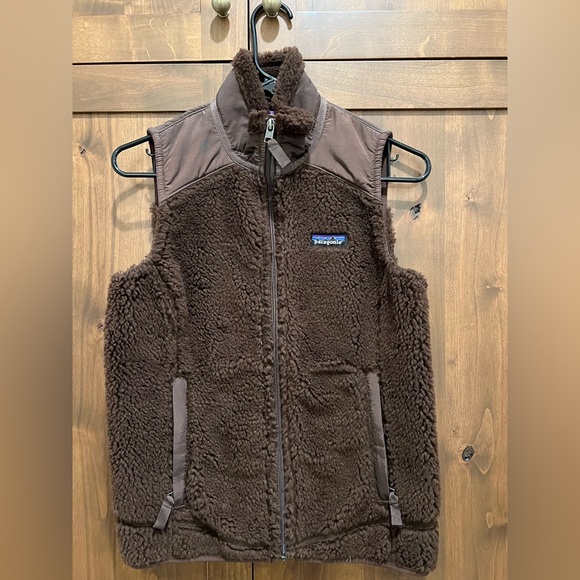 Women’s Patagonia retro pile vest, brown, size small, excellent condition - Picture 1 of 2